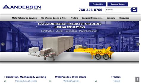 advanced metal fabricators|andersen industries inc.